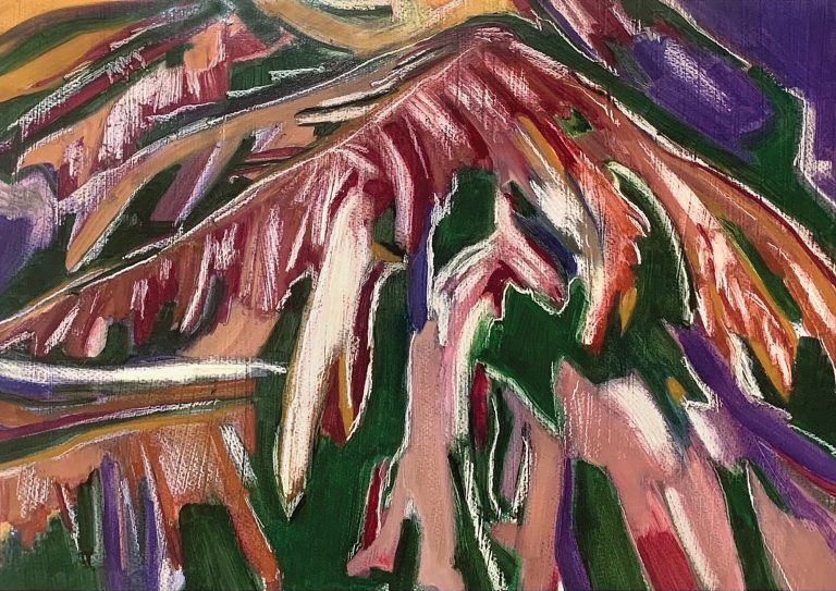 mahsa hashemi, 2020, oil on canvas series, oil on canvas
